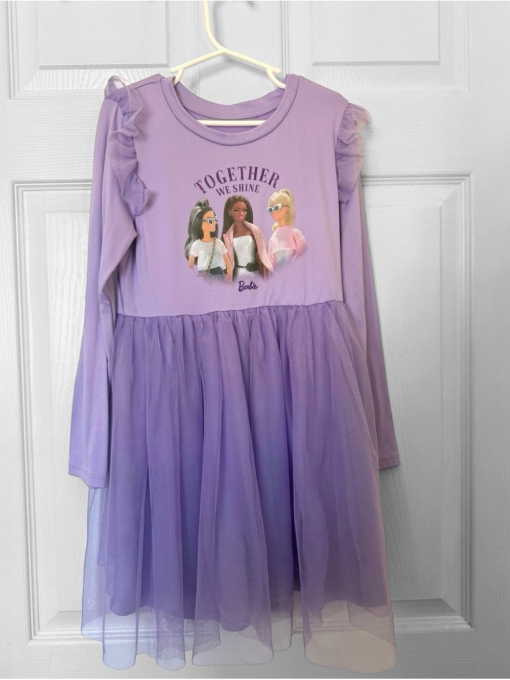 Barbie Lavender Tutu dress size 6x